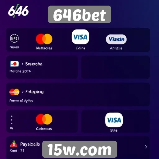 Avaliação dos métodos de pagamento do 646bet